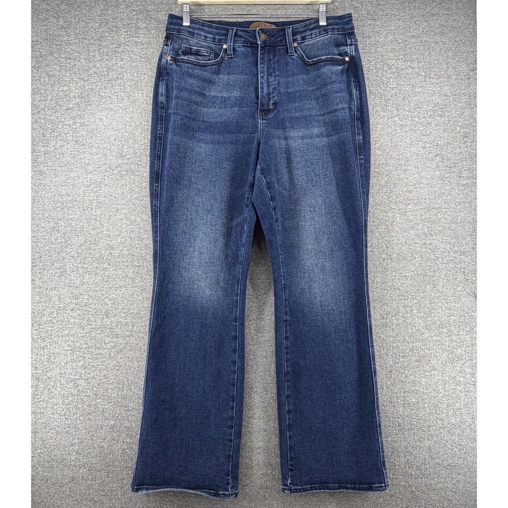 Judy Blue Boot Cut Jeans Women Size 16W Regular Blue Denim Casual JB88786